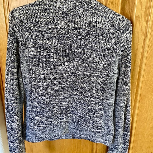 Lucky Brand Blue Textured Blazer - Picture 3 of 7